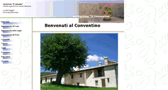 Desktop Screenshot of ilconventino.eu